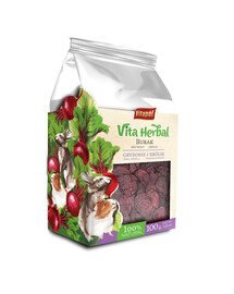 VITAPOL Vita Barbabietola alle erbe per roditori e conigli 100 g