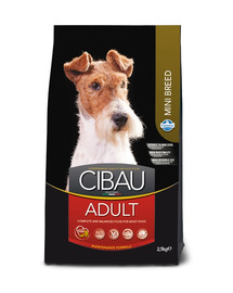 FARMINA Cibau Adult Mini per cani adulti di piccola taglia 2,5kg