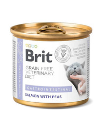 BRIT Veterinary Diet Gastrointestinal Salmon&Pea 200g