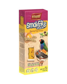 VITAPOL Smakers per fringuelli zebrati - a base di uova