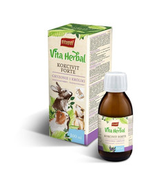 VITAPOL Vita Herbal Kokcivit Forte Preparazione contro la coccidiosi per roditori e conigli 100 ml