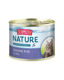 SCHMUSY Nature Sardine in gelatina 185 g