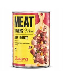 JOSERA Meatlovers menu manzo con patate 800