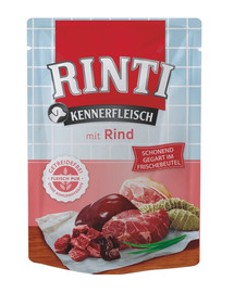 RINTI Kennerfleisch Beef bustina 400g 5+1 GRATIS