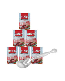 RINTI Kennerfleisch Beef Manzo 6x400 g + cucchiaio GRATIS