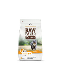 VETEXPERT Raw Paleo Adult Cat Turkey&Chicken per gatti adulti tacchino e pollo 6kg