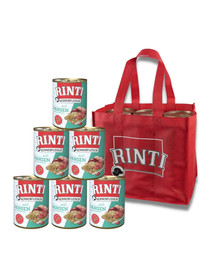 RINTI Kennerfleisch Rumen Rumine 6x800 g + borsa GRATIS