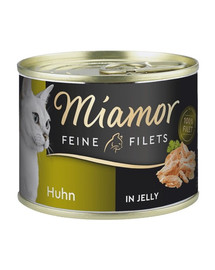 MIAMOR Feline Filetti di pollo in gelatina 185 g