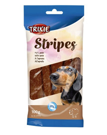 TRIXIE Stripes con agnello 10 pz. / 100 g