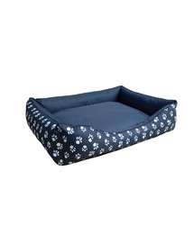 FERA Divano letto con cuscino 64 x 48 cm acciaio con piedini