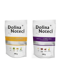 DOLINA NOTECI Premium SET DI PROVA Ricco di anatra + coniglio 10x500g