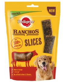 PEDIGREE Ranchos Slices 8 x 60g crocchette per cani con manzo
