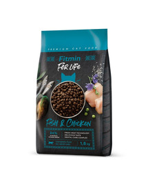 FITMIN Cat For Life Adult Fish and Chicken 1,8kg