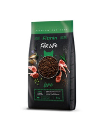 FITMIN Cat For Life Adult Lamb 8 kg alimento secco con agnello per gatti adulti