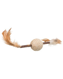TRIXIE Matatabi Gioco di Piume 20cm giocattolo