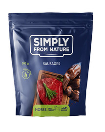 SIMPLY FROM NATURE Salsicce naturali con carne di cavallo 200 g