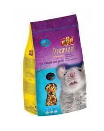 VITAPOL Premium alimento per topi e gerbilli 800g