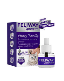 FELIWAY Optimum Ricarica di feromoni per la tranquillità del gatto