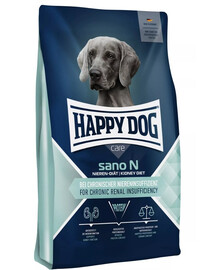 HAPPY DOG Sano N cibo secco per il supporto dei reni 7,5 kg