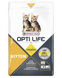 VERSELE-LAGA Opti Life Kitten Chicken 1 kg per i gattini