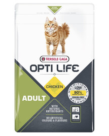 VERSELE-LAGA Opti Life Cat Adult Chicken 2.5 kg per gatti adulti