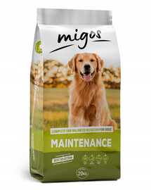MIGOS Maintenance 20 kg cibo per cani poco attivi