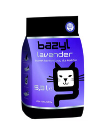 BAZYL Lavender Premium 5,3L lettiera per gatti benit