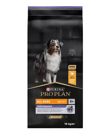 PURINA PRO PLAN All Sizes Adult Performance 14kg