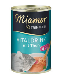MIAMOR Trinkfein Zuppa di tonno per gatti 135 g