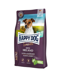 HAPPY DOG Sensible Mini Ireland 10kg con salmone e coniglio