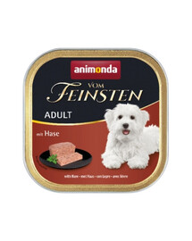 ANIMONDA vom Feinsten Forest Vassoio per conigli 150 g