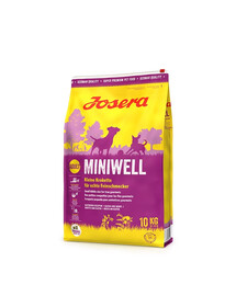 JOSERA Miniwell 10kg per cani adulti di razze piccole
