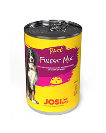 JOSERA JosiDog Finest Mix Paté 4 tipi di carne 400 g per cani adulti