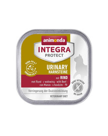 ANIMONDA Integra Protect Urinary Oxalate con manzo 16 x 100g