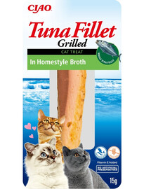 INABA Tuna fillet in homestyle broth 15g filetto di tonno in brodo fatto in casa