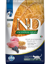 FARMINA N&D Low Grain Lamb & Blueberry Adult Cat 5 kg