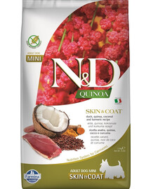 FARMINA N&D Quinoa Adult Mini Skin&Coat Duck, Coconut 2.5 kg