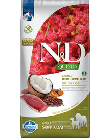 FARMINA N&D Quinoa Skin&Coat Duck&Coconut Adult 7 kg anatra e cocco per cani adulti