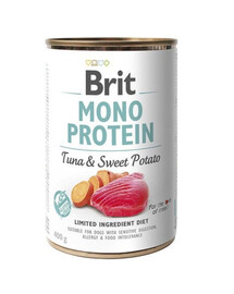 BRIT Mono Protein Tuna & Sweet Potato 400g alimento monoproteico tonno e patate dolci