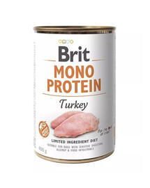 BRIT Mono Protein Turkey 400g alimento monoproteico per tacchino