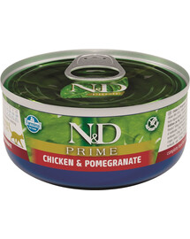 FARMINA N&D Cat prime chicken & pomegranate 70g