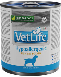 FARMINA Vet Life Canine Hypoallergenic Fish & Potato 300g
