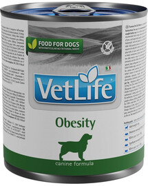 FARMINA Vet Life Natural Diet Dog Obesity 300g