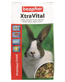BEAPHAR Xtra vital 2.5 kg cibo per conigli