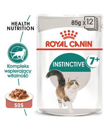 ROYAL CANIN Instinctive +7 in salsa 48x85g
