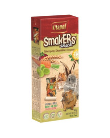 VITAPOL Smakers per roditori - vegetale