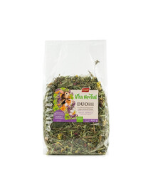 VITAPOL Vita Herbal Duo Snack prato fiorito per roditori e conigli 400 g