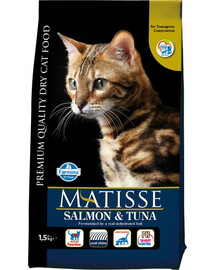FARMINA MATISSE Salmon & Tuna 1,5 kg cibo secco con salmone e tonno