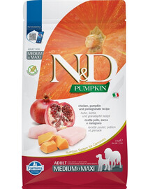 FARMINA N&D Pumpkin Adult Medium & Maxi Chicken & Pomegranate 2.5 kg