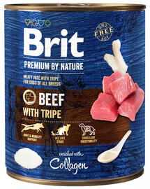 BRIT Premium by Nature 800g manzo e frattaglie per cani